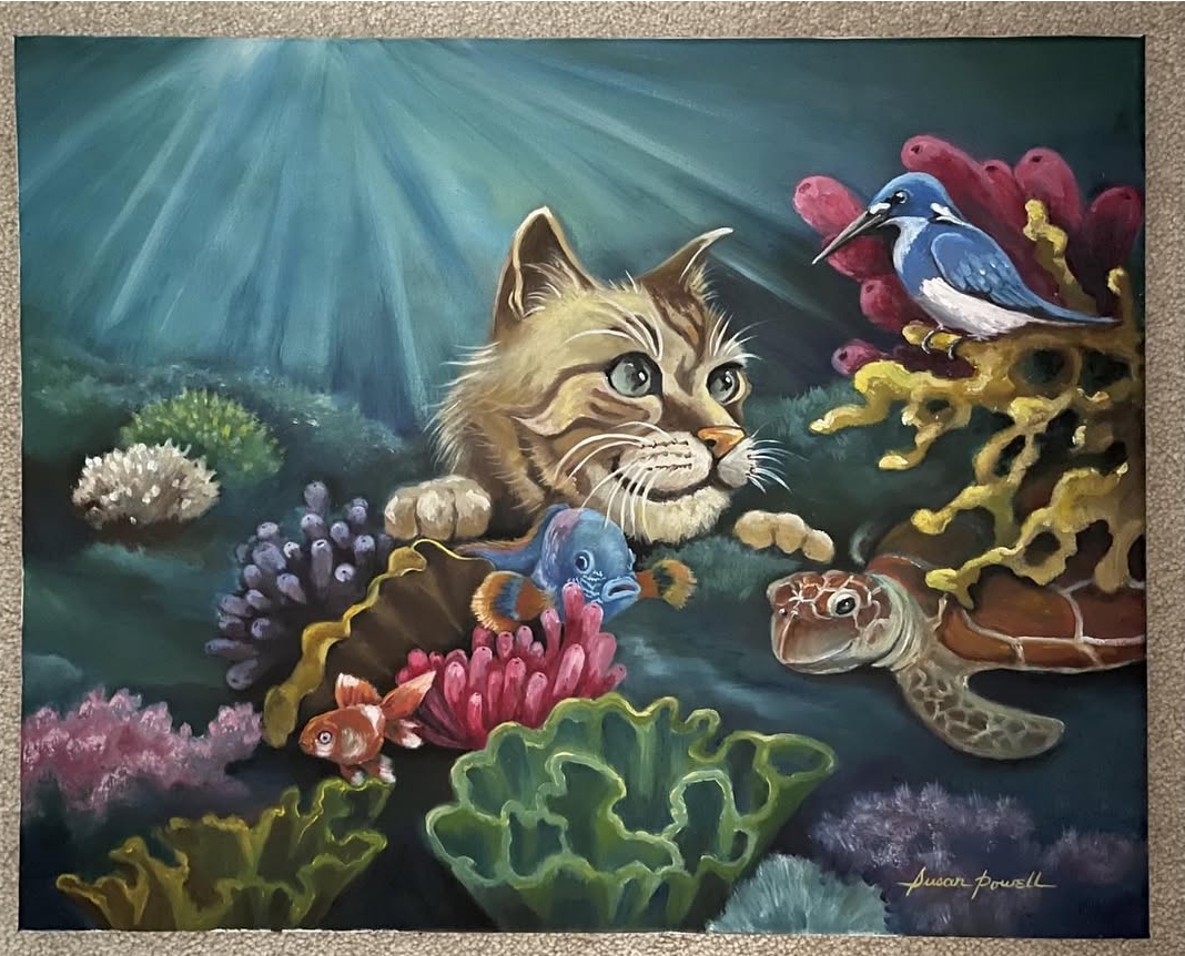 “Two Worlds Collide” by Susan Part