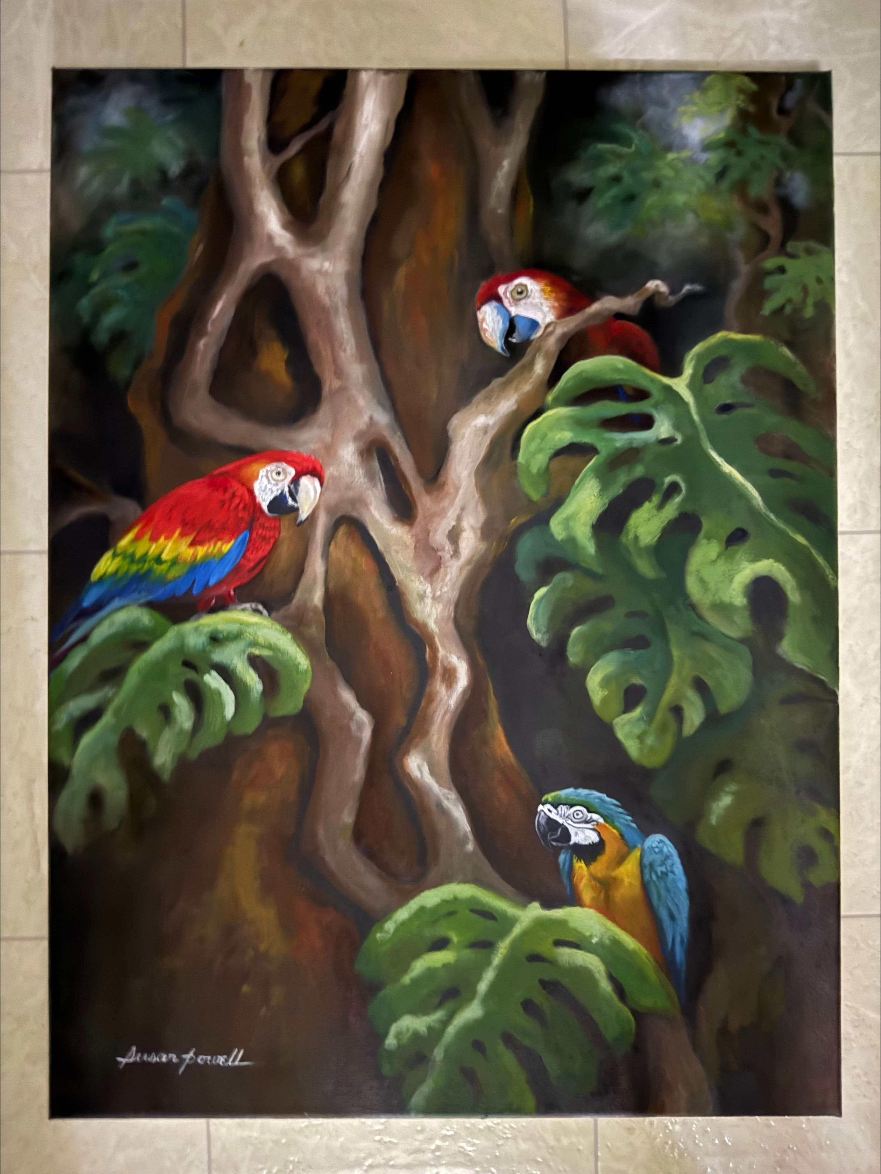 “Monstera Trio” by Susan Part
